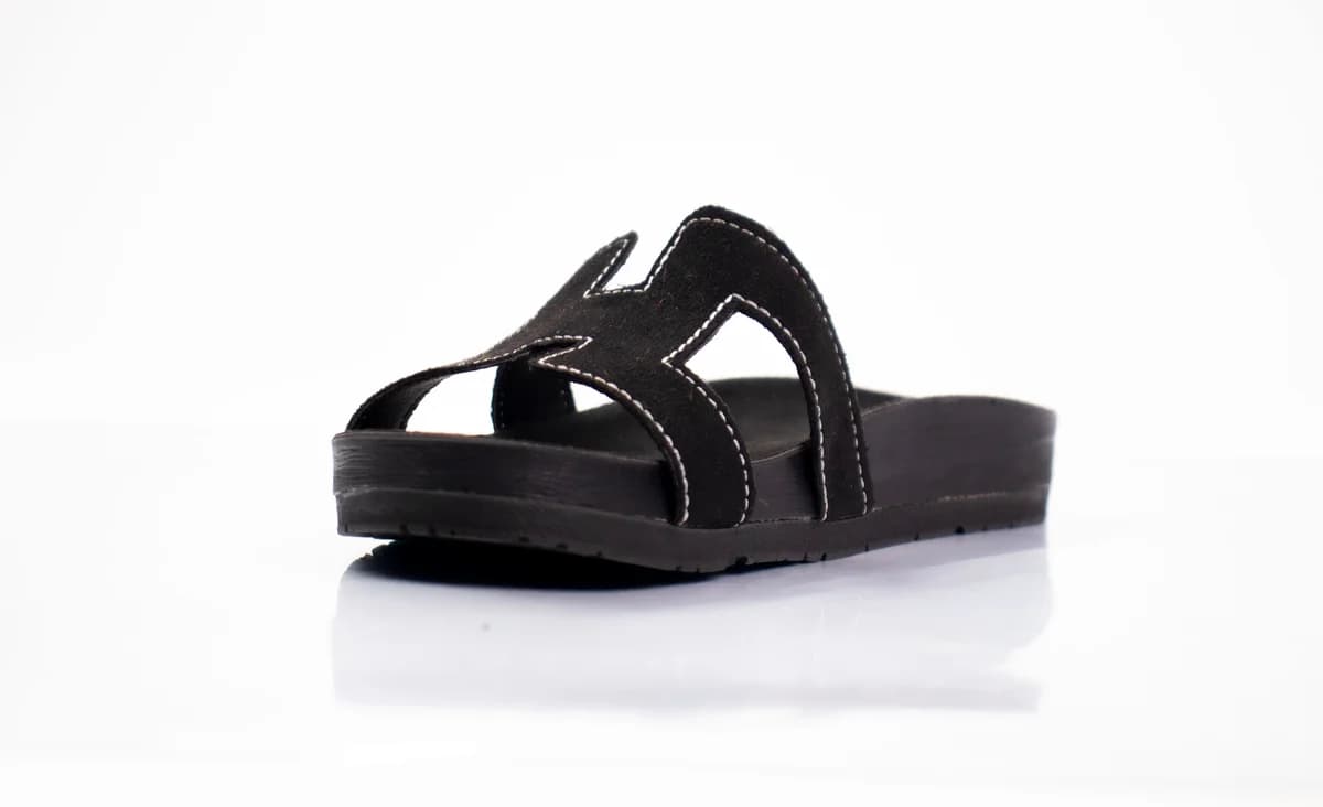 Hera Black Classic Flatforms