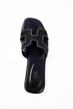 Hera Black Classic Flats view 2