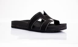 Hera Black Classic Flatforms view 2